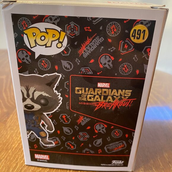 Rocket - Guardians of the Galaxy Mission Breakout Pop! by Funko - Picture 4 of 6